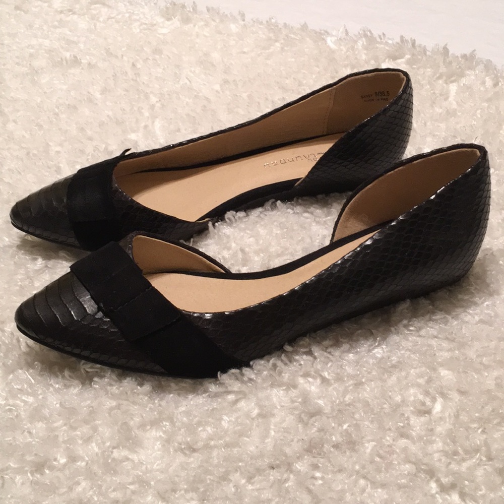 CL BY Laundry Sassy Black Flats
